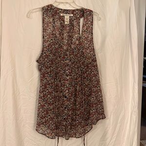 Racerback Tank with Ties